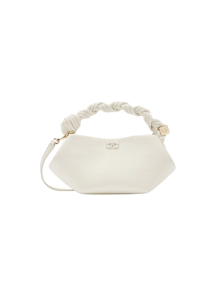 Bou mini grained bag Egret B2100139 Ganni 